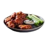 BBQ Chicken wings (6)